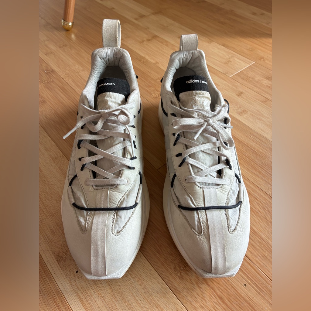 Y-3 Hokori Adidas Men's Beige And Black Sneakers